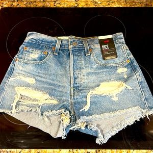 Women’s blue Jean shorts